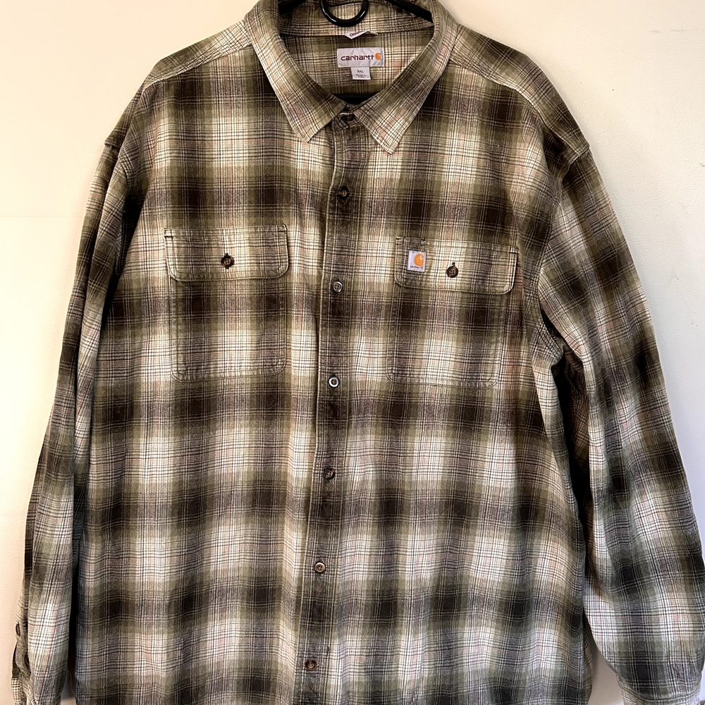 Carhartt Plaid Button-Up Shirt